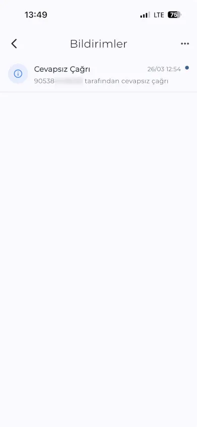 Bulutfon Plus Bildirimler