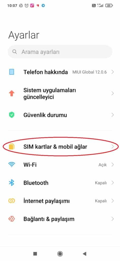 wi-fi araması